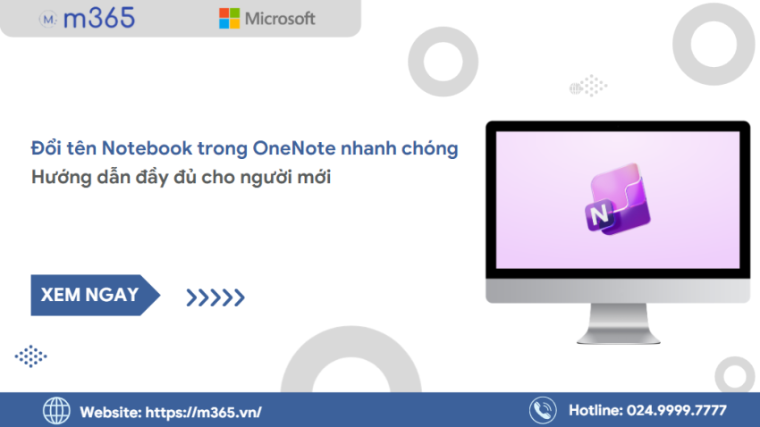 Cách xóa Onenote trong Notebook
