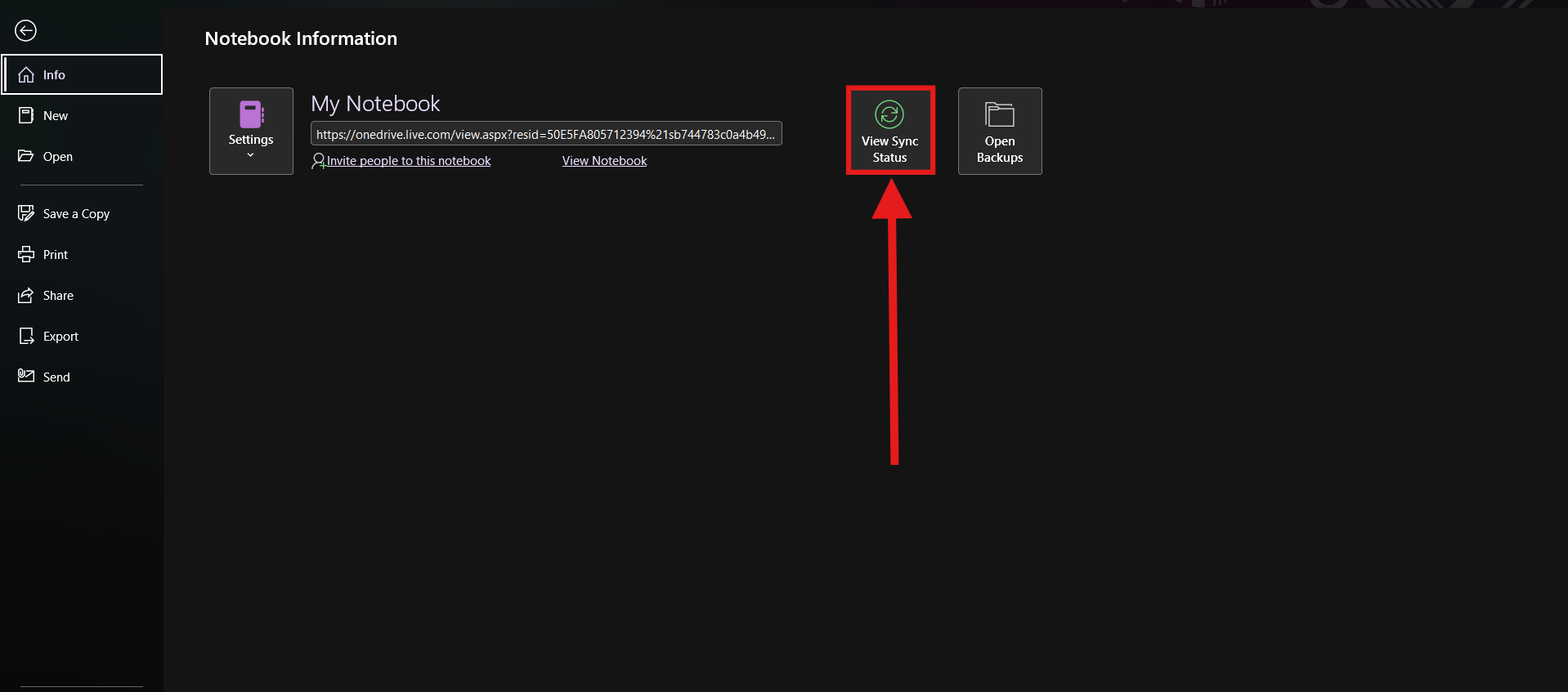 Hướng dẫn bật Sync