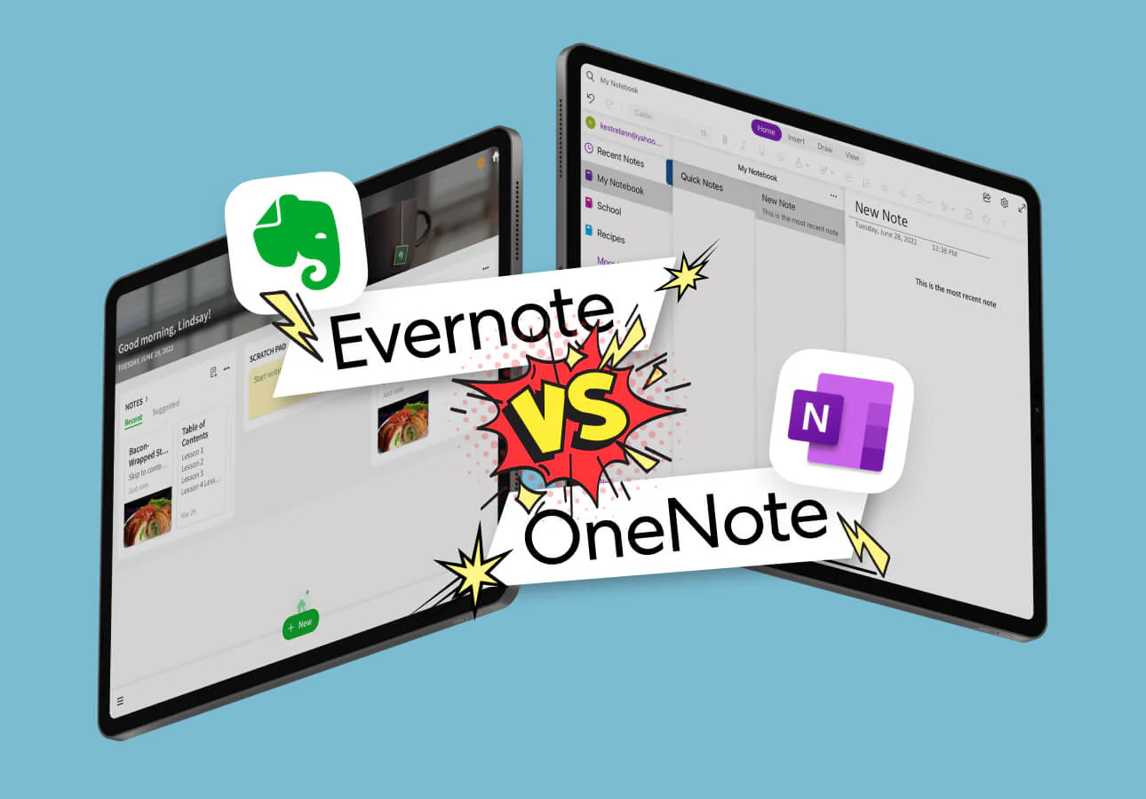 Onenote với Evernote