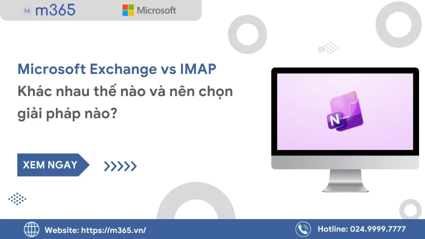 so sánh microsoft exchange vs imap
