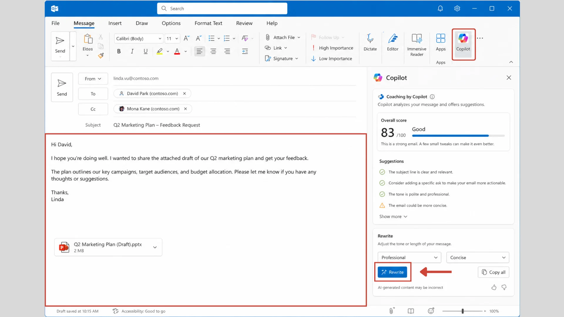 Viết lại mail cho chuyên nghiệp