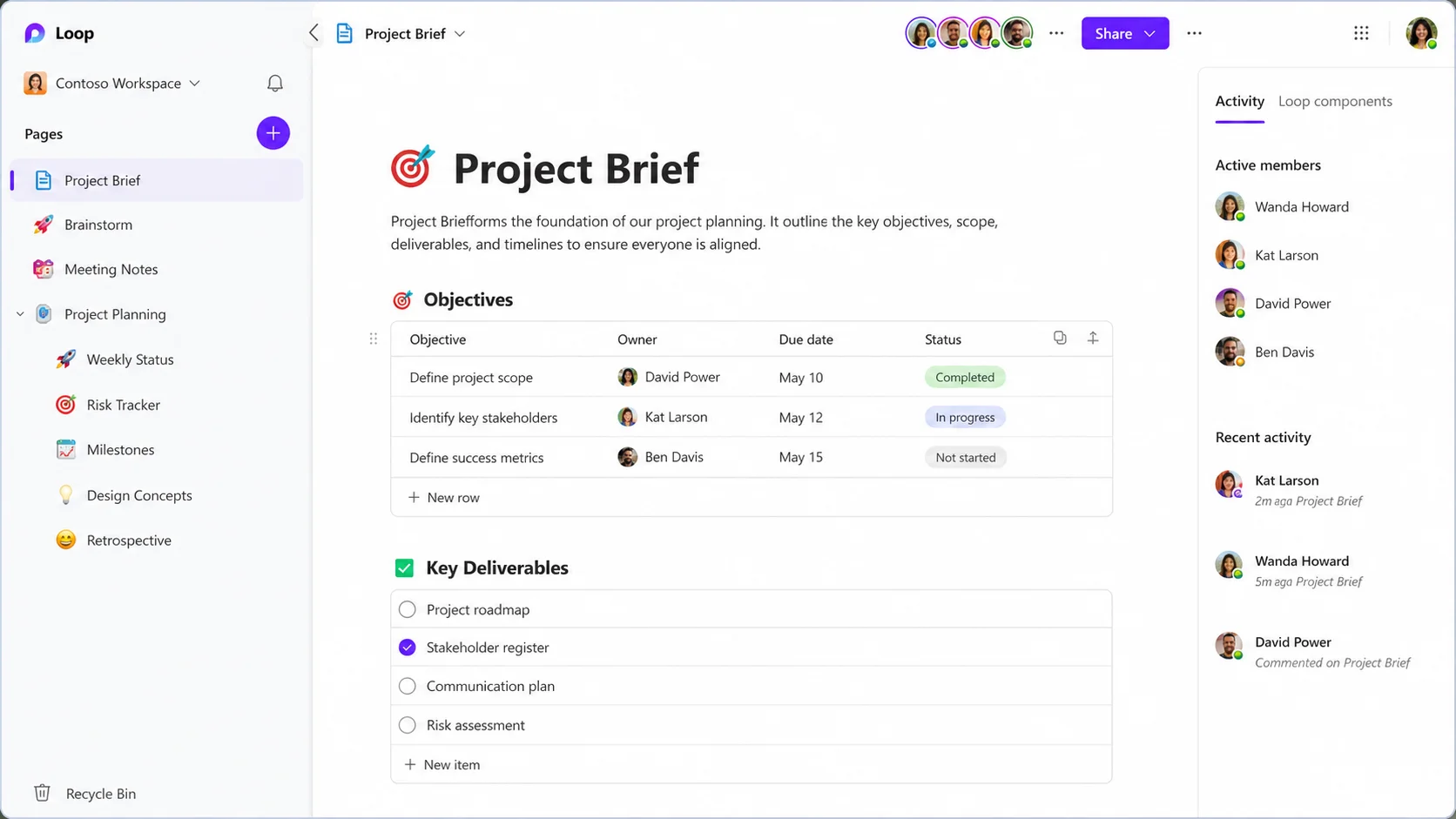 Project Brief hình ảnh minh họa