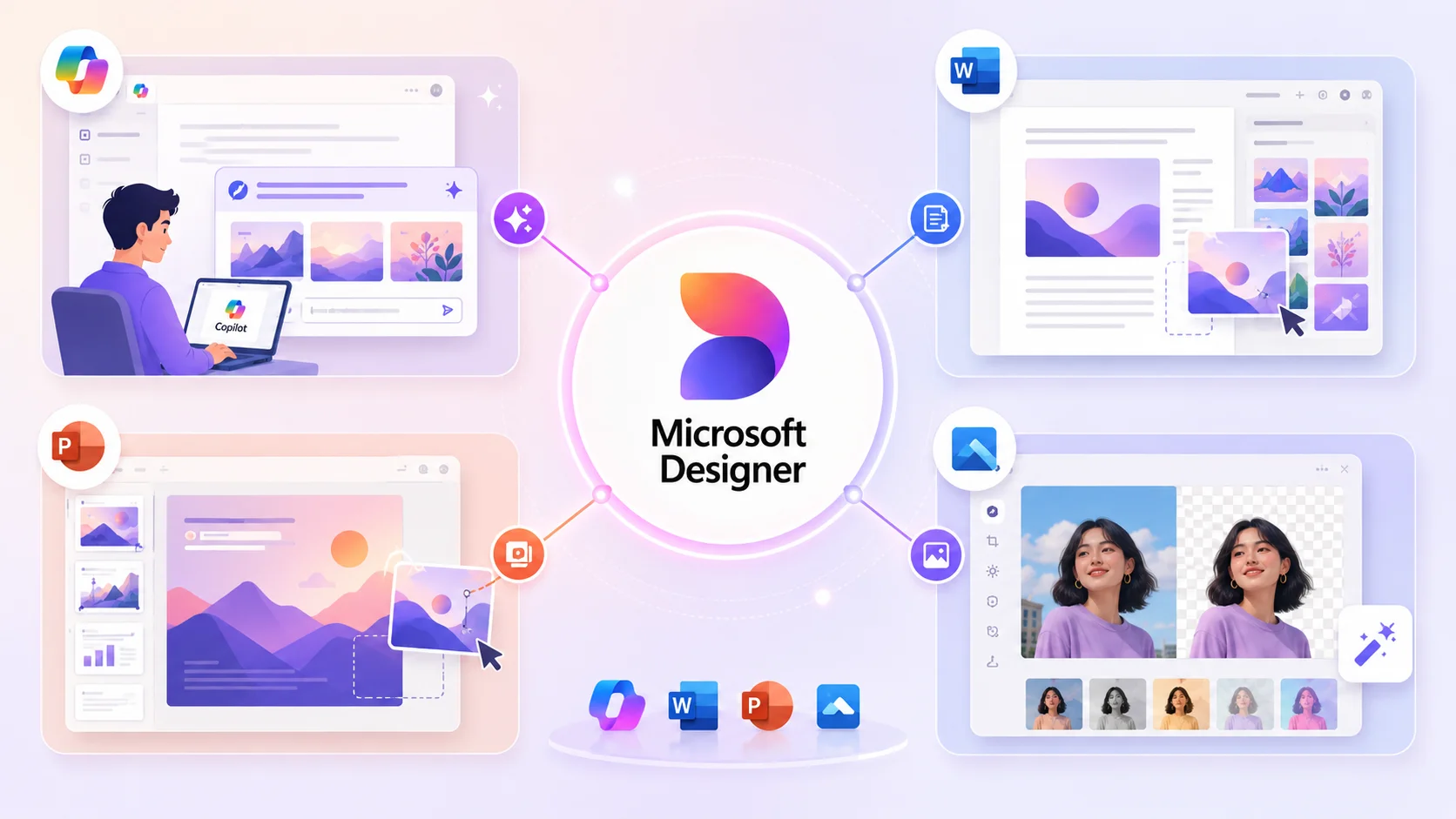 Microsoft Designer trong hệ sinh thái m365