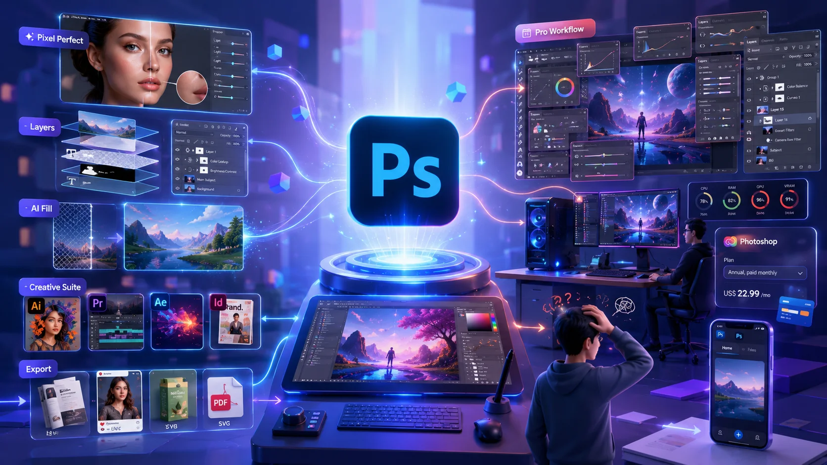 Đánh giá tổng quan Adobe Photoshop