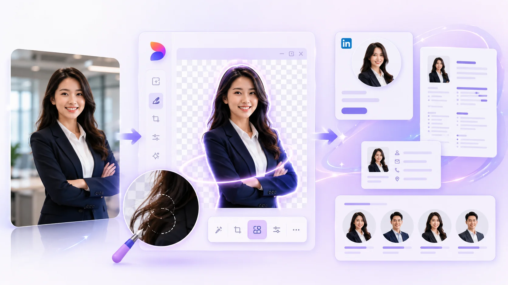 Xóa nền ảnh bằng Microsoft Designer
